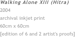 Walking Alone XIII (Hitra)